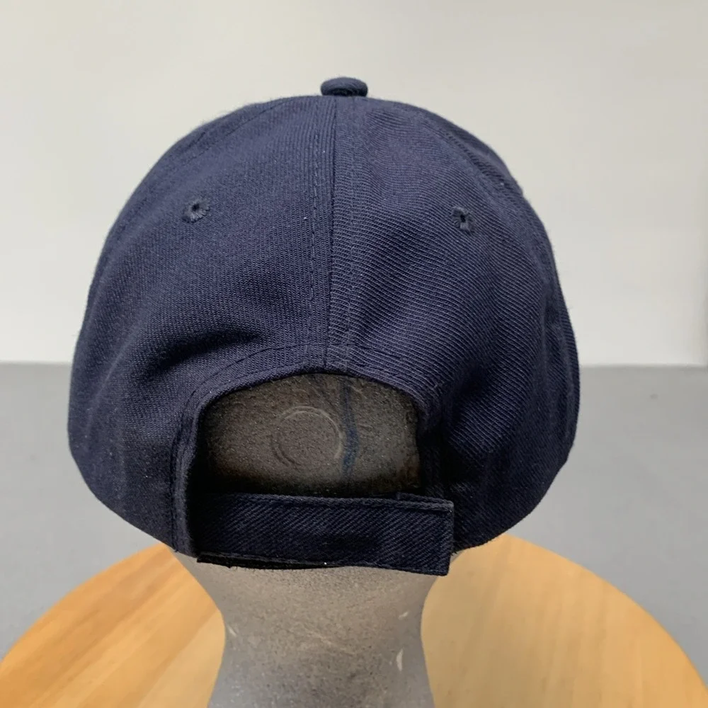 VTG Detroit Tigers Fan Favorite Hat Cap Navy Blue Strapback Embroidered Script D